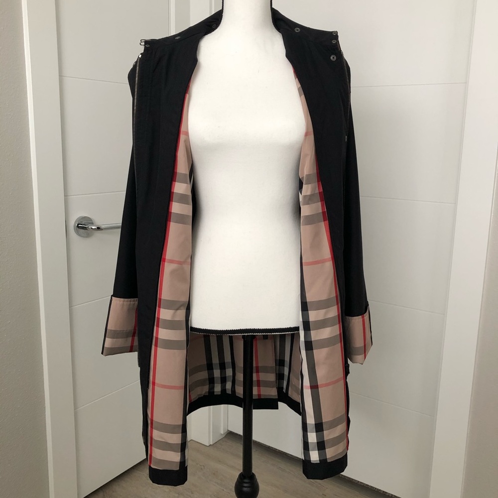 Burberry Brit Black Trench Coat
